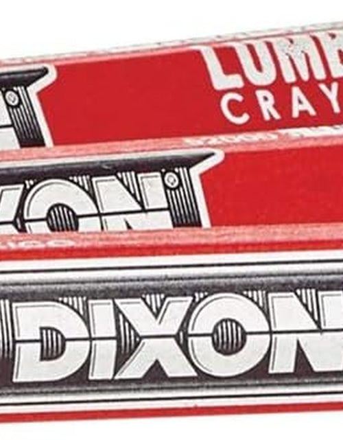 Load image into Gallery viewer, Industrial Lumber Marking Crayons, 4.5" X 1/2" Hex, Red, 12-Pack (52000)
