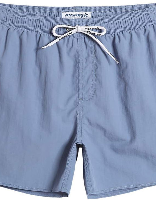 Load image into Gallery viewer, Mens Swim Trunks 5" with Mesh Lining Quick Dry Bathing Suits for Men Swim Shorts Swimwear
