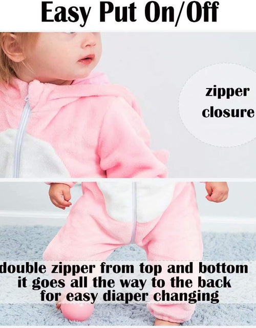 Load image into Gallery viewer, Baby Animal Costumes Unisex Toddler Outfit Halloween Dress up Romper
