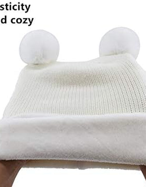 Load image into Gallery viewer, Baby Winter Hat Scarf Set, Unisex Infant Toddler Kids Hat Scarf
